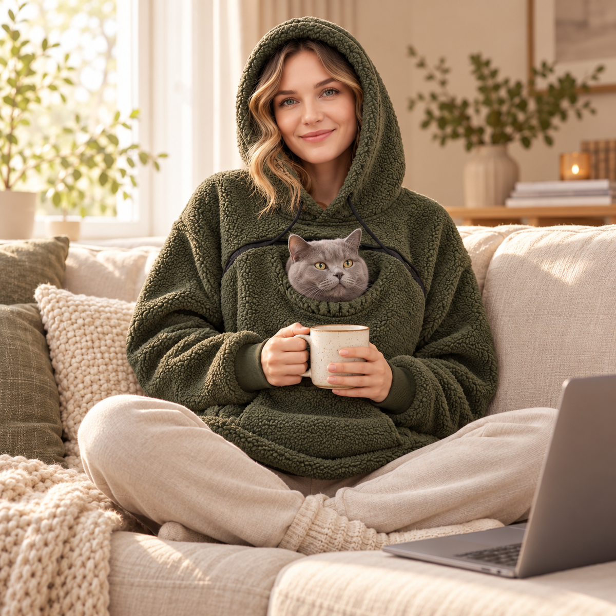 PawHuggo™ Pet Carrier Hoodie