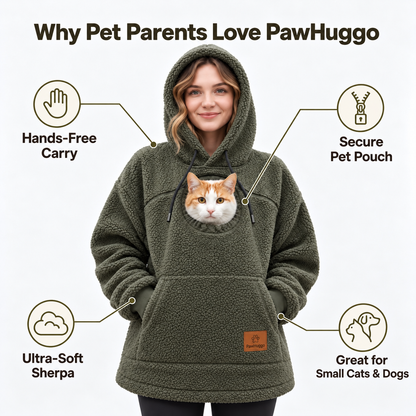 PawHuggo™ Pet Carrier Hoodie