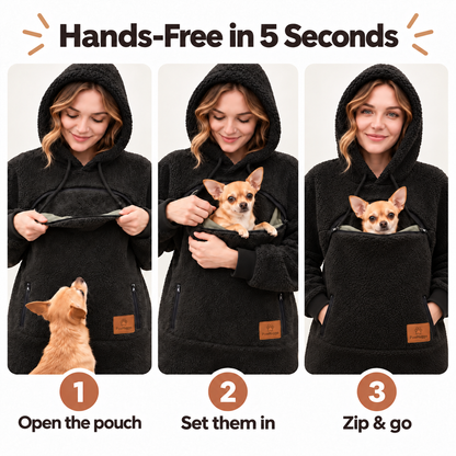 PawHuggo™ Pet Carrier Hoodie